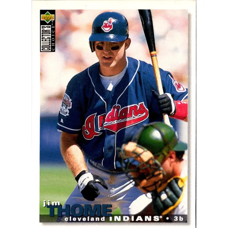 1995 Collector's Choice Silver Signature Jim Thome #268