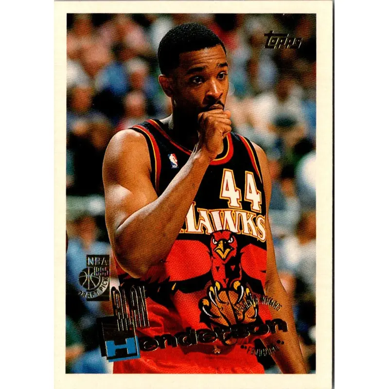 1996 Topps Alan Henderson #86