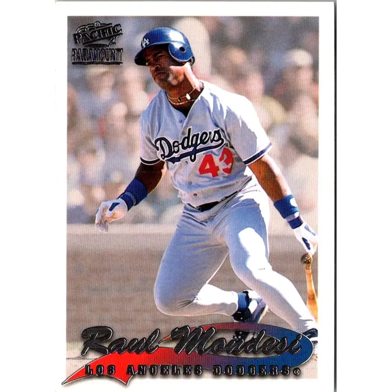 1999 Pacific Paramount Gold Raul Mondesi #119