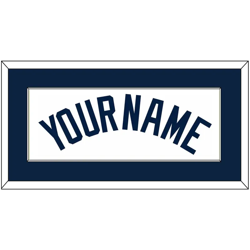 Detroit Name - Home White (1972-2017) - Single Mat 1
