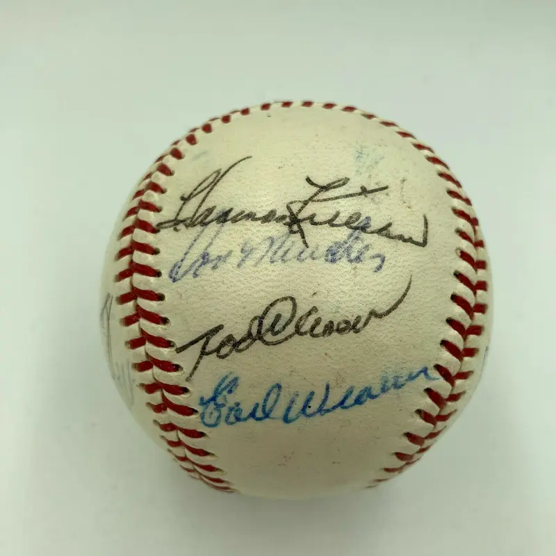 1969 All Star Game Team Signed American League Baseball Harmon Killebrew