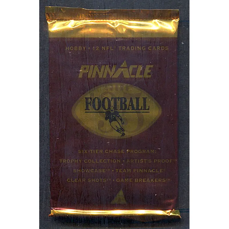 1995 Pinnacle Football Unopened Pack (Hobby) (12)
