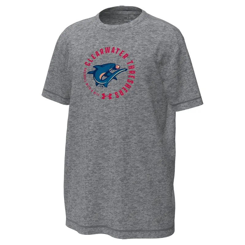 Clearwater Threshers Under Armour Youth Tech Circle Tee