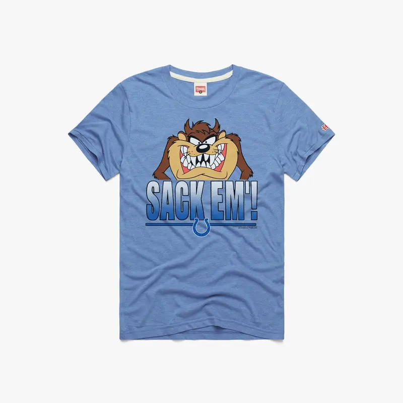 Looney Tunes Taz Sack Em' x Indianapolis Colts
