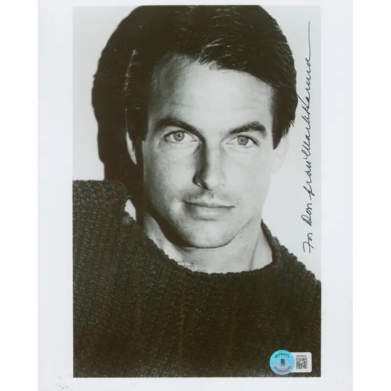 Mark Harmon NCIS "For Don From" Authentic Signed 8x10 Photo BAS #BK03919
