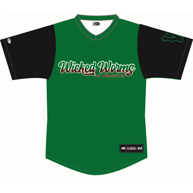 Wicked Worms of Worcester Kelly Green Replica Jersey