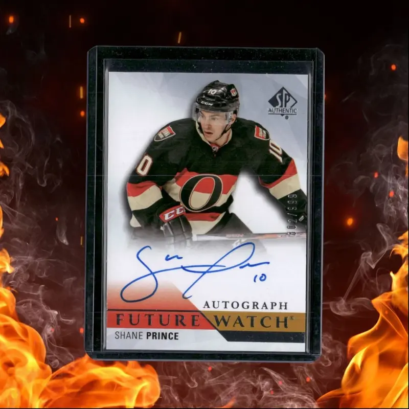 2015-16 SP Authentic Shane Prince Future Watch Rookie Auto 802/999 #239