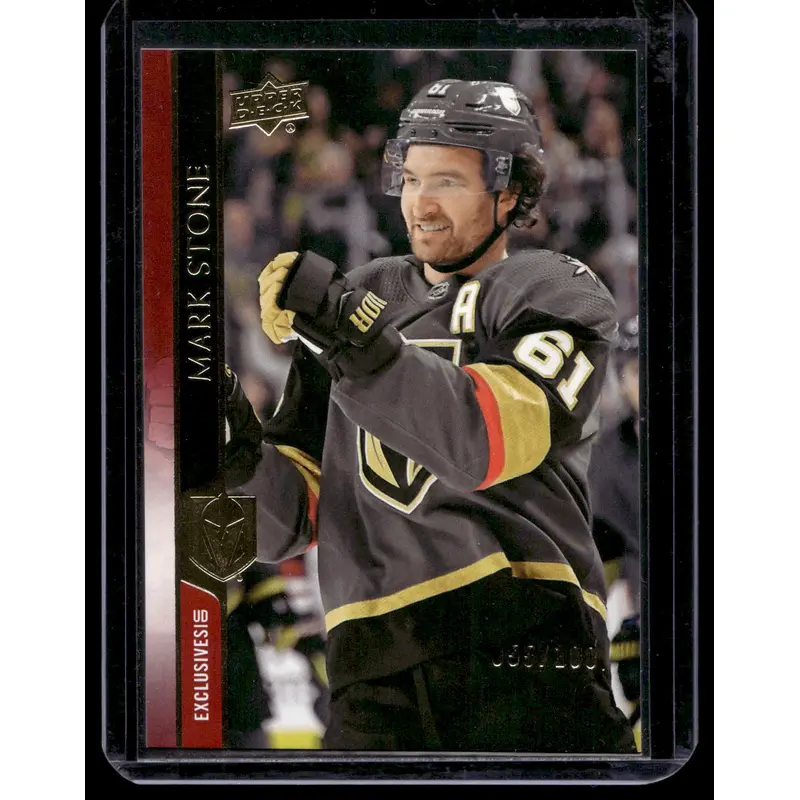 2020-21 Upper Deck - UD Exclusives - Mark Stone #184 of 100