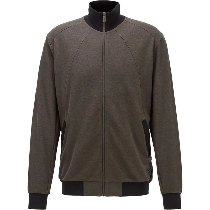 HUGO BOSS MENS SWEATER PREMIUM JACKET ZIP 50424835360