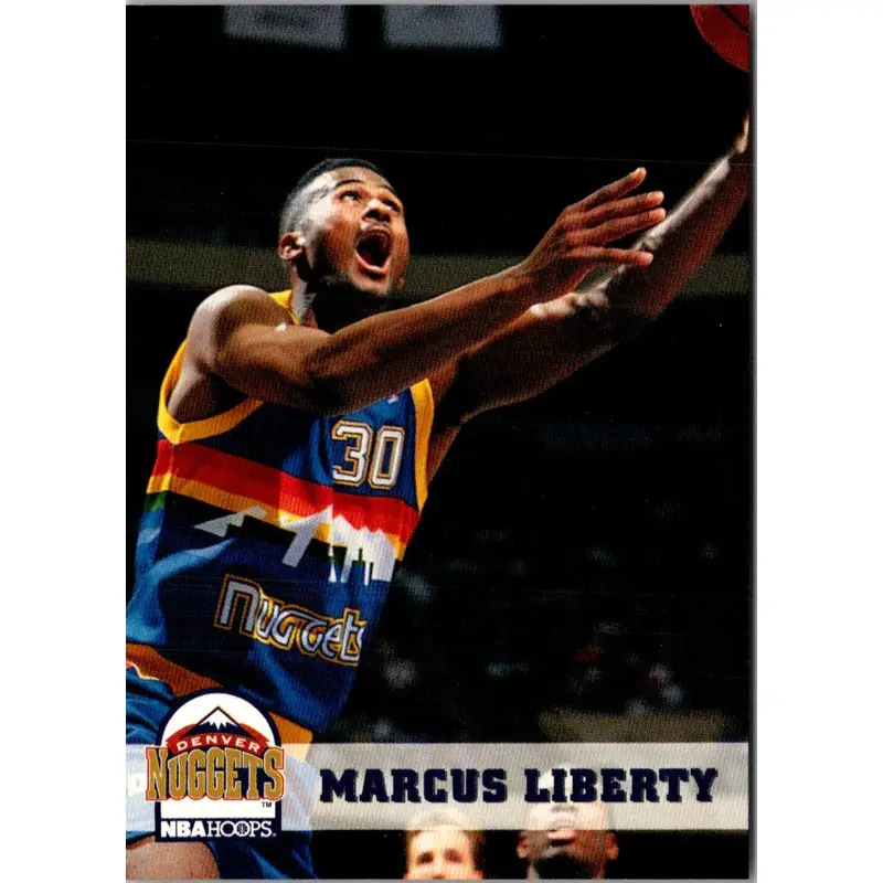 1993 Hoops Marcus Liberty #54