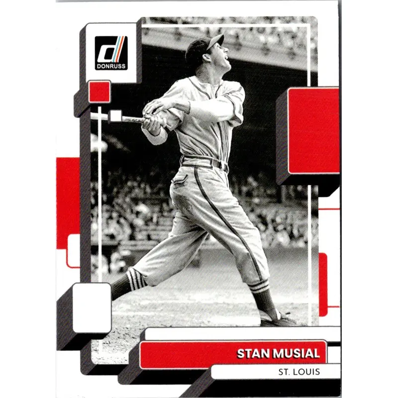 2022 Donruss Holo Red Stan Musial #223