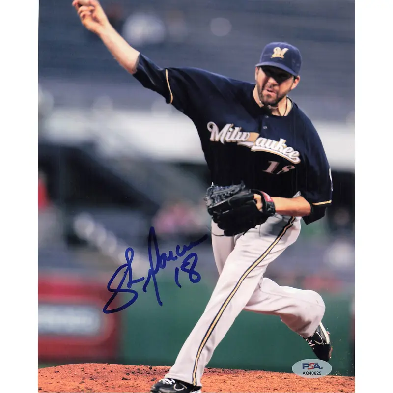 Shaun Marcum signed 8x10 photo PSA/DNA Milwaukee Brewers Autographed