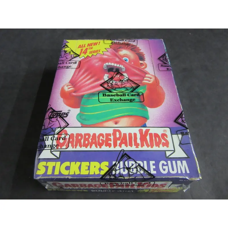 1988 Topps Garbage Pail Kids Series 14 Unopened Wax Box (w/ price) (Non) (BBCE)