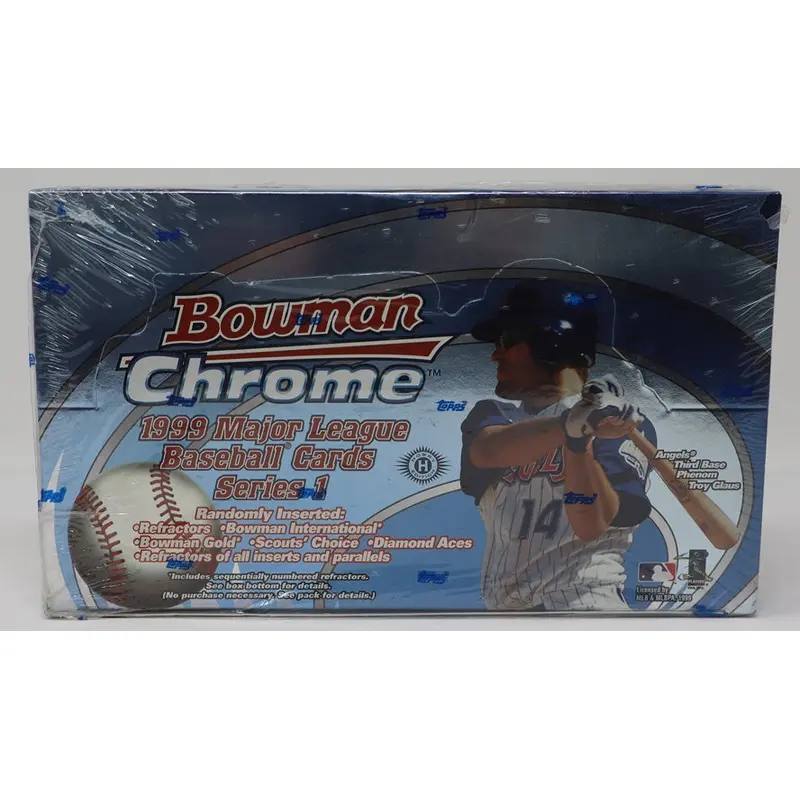 1999 Bowman Chrome Baseball Series 1 Box (Hobby) (24/4)