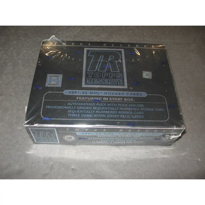 2001/02 Topps Reserve Hockey Box (Hobby)