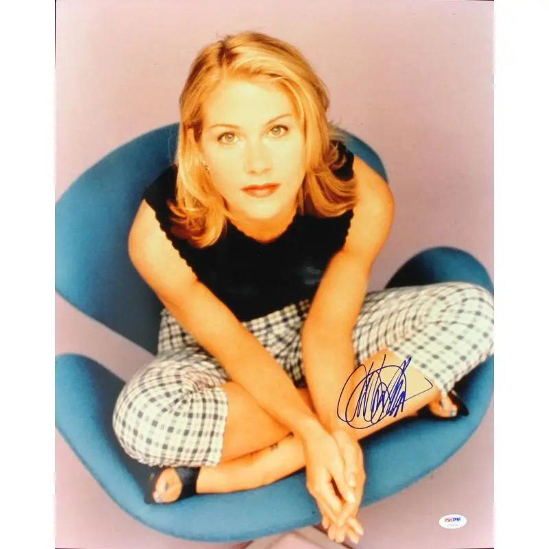 Christina Applegate Married W/ Children Signed Authentic 16X20 Photo PSA #U70478