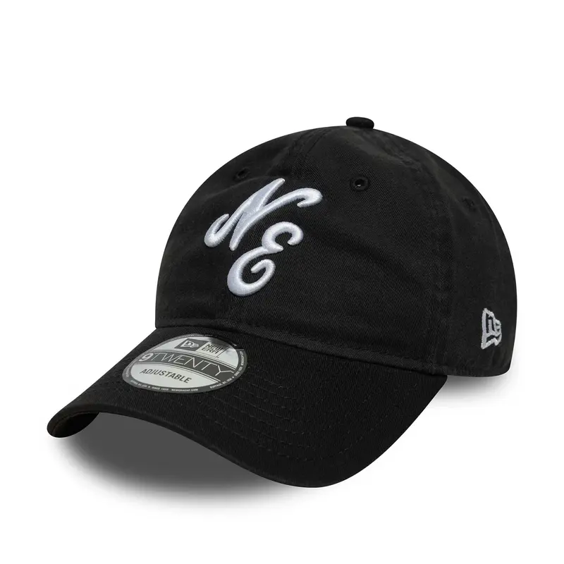 New Era Black 9TWENTY Adjustable Cap
