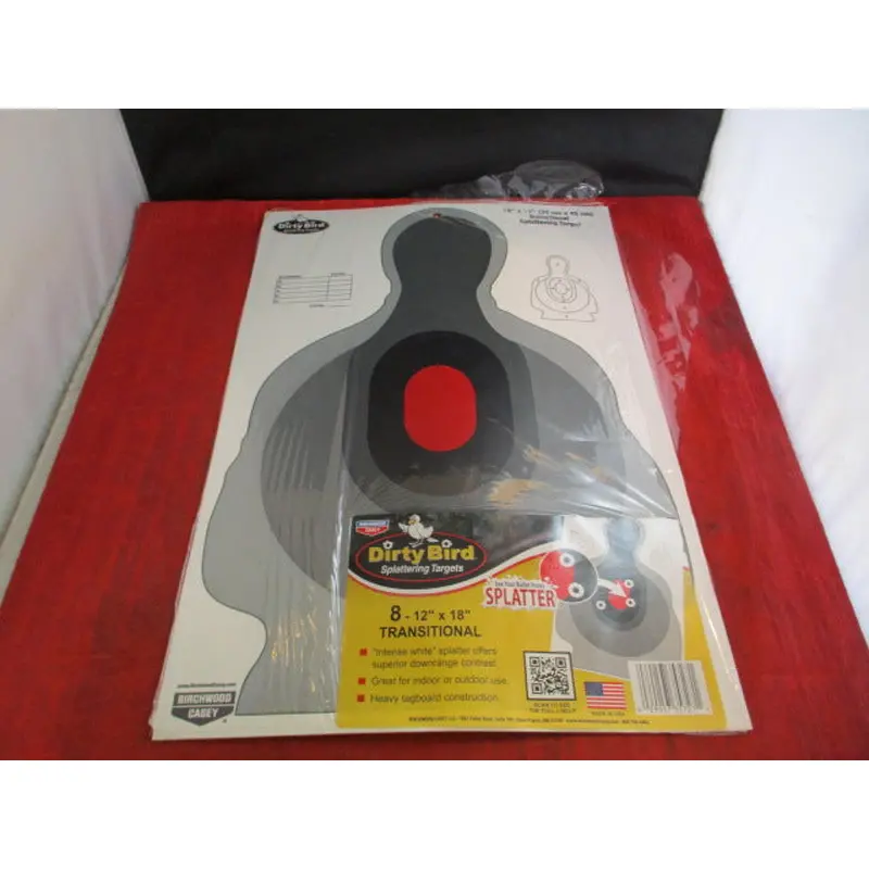 Birchwood Casey Dirty Bird Transitional Splattering Targets - 8 Pack