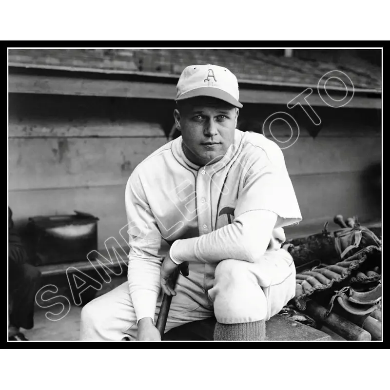 Jimmie Foxx 11X14 Photo - 1933 Philadelphia Athletics A's - 324