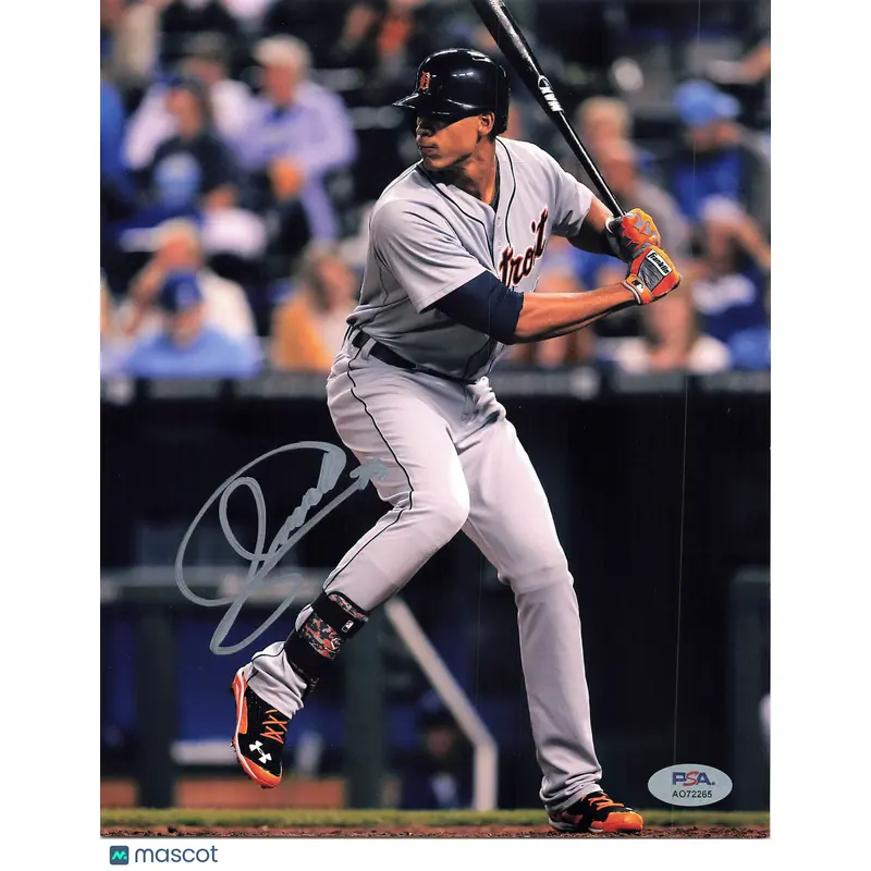 Steven Moya Signed 8x10 Photo PSA Detroit Tigers