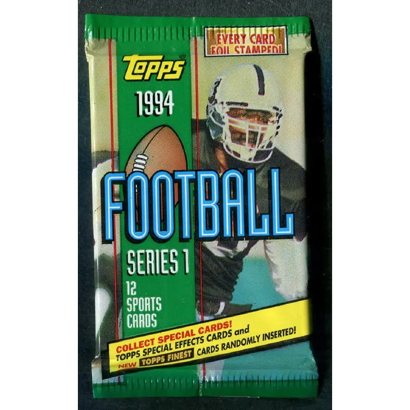 1994 Topps Football Unopened Series 1 Pack (12)
