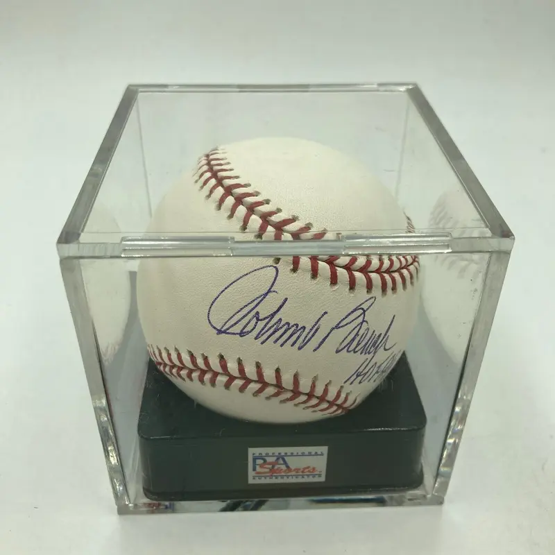 Johnny Bench HOF 1989 Signed Major League Baseball PSA DNA Graded Gem Mint 10