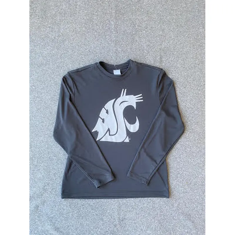Grey Youth WSU Long Sleeve Shirt
