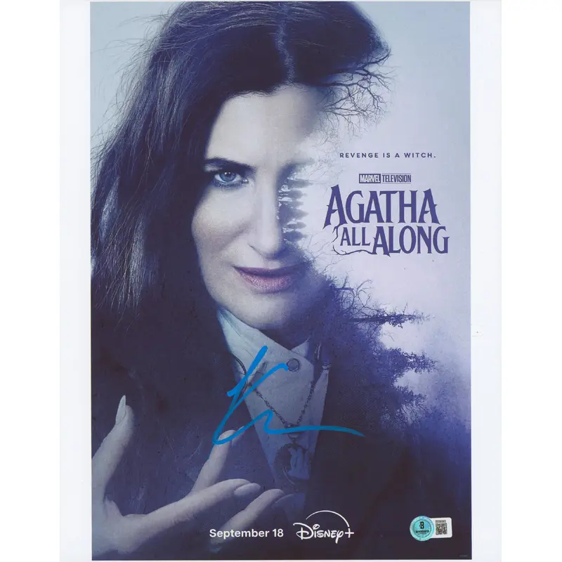 Kathryn Hahn Agatha All Along Authentic Signed 11x14 Vertical Photo BAS #BS96983