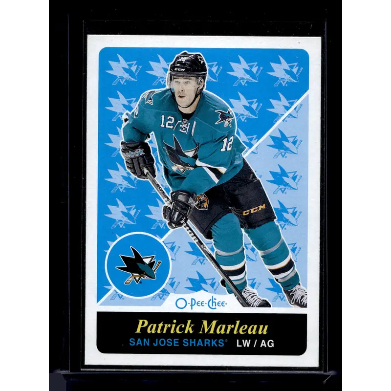 2015-16 O-Pee-Chee - Retro Blank Backs - Patrick Marleau #491