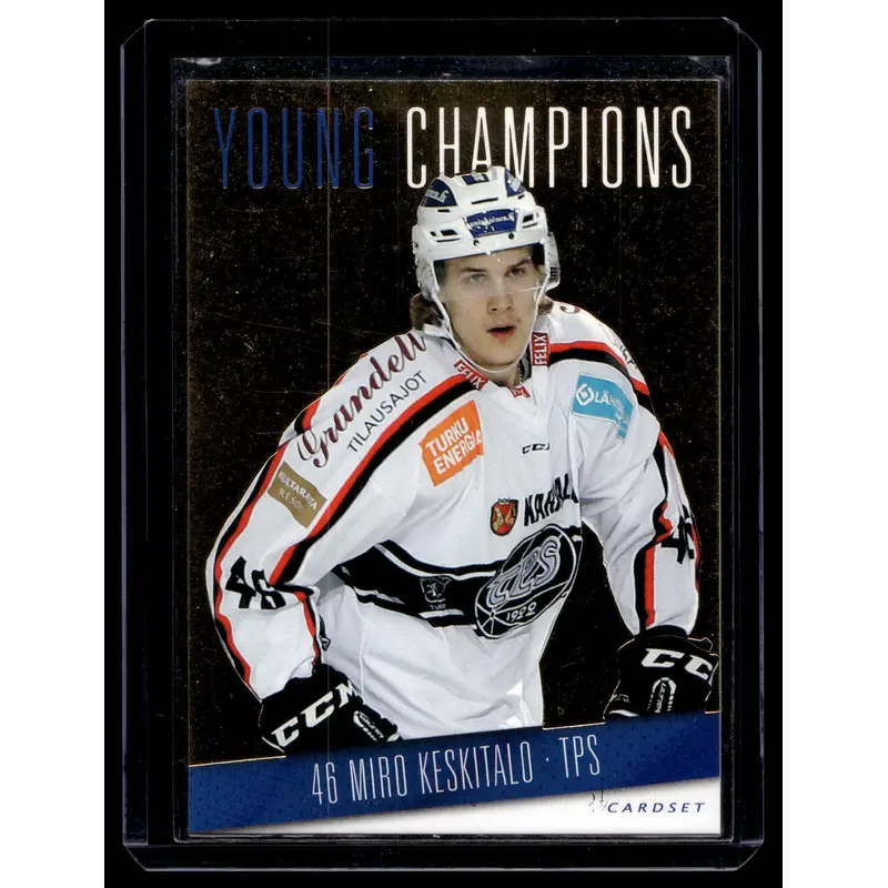 2016-17 Cardset - Young Champions - Miro Keskitalo #YC7 /999