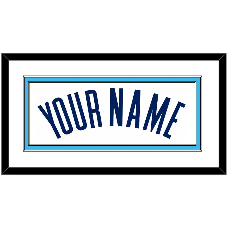 Villanova Basketball Name - Home White (2005-2007) - Double Mat 1