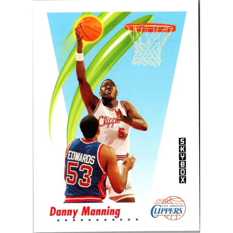 1991 SkyBox Danny Manning #127