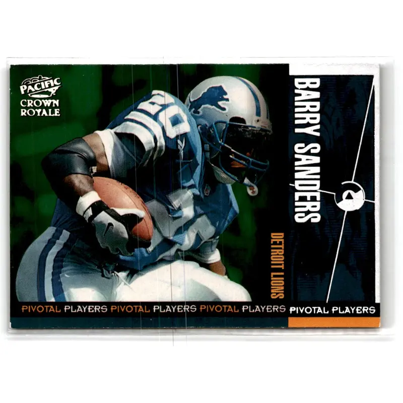 1998 Pacific Crown Royale Pivotal Players Barry Sanders #10