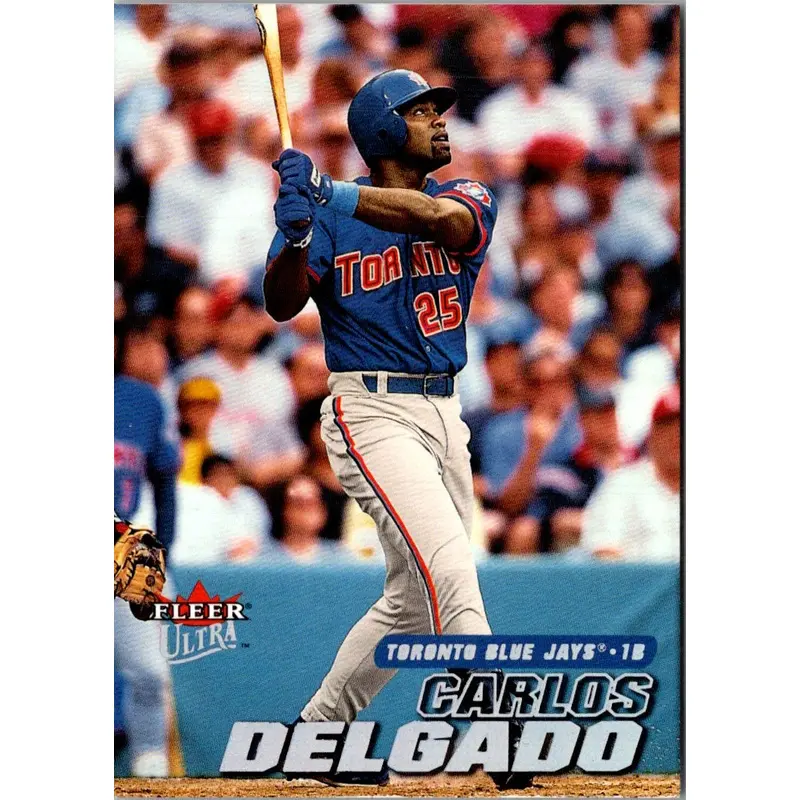 2001 Sports Cards Magazine - 2000 Fleer Greats of the Game Exclusive Carlos Delgado #6