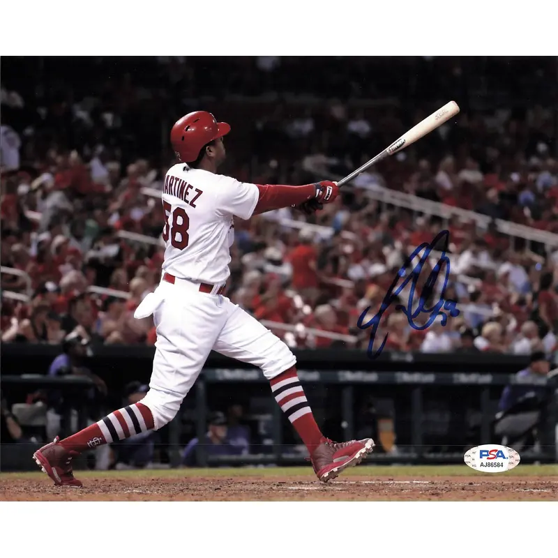 JOSE MARTINEZ signed 8x10 photo PSA/DNA St. Louis Cardinals Autographed