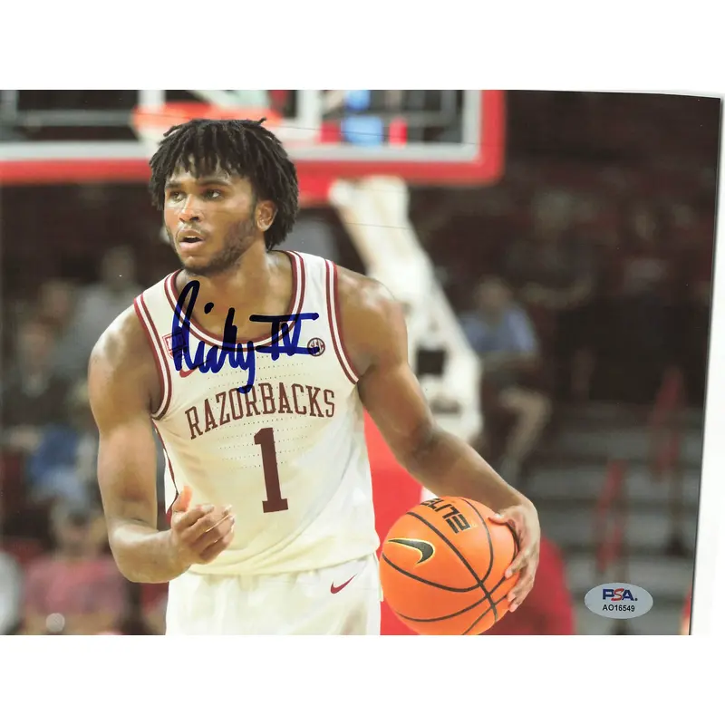 Ricky Council IV signed 8x10 photo PSA/DNA Arkansas Razorbacks Autographed
