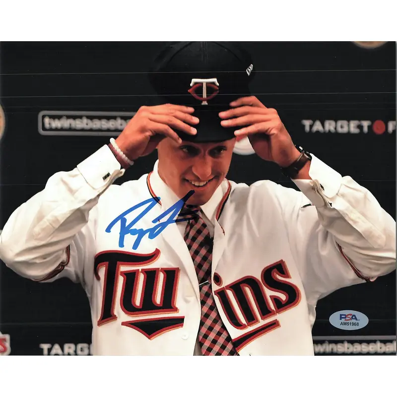 ROYCE LEWIS signed 8x10 photo PSA/DNA Minnesota Twins Autographed