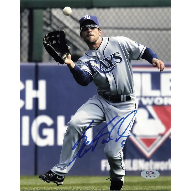 Sam Fuld signed 8x10 photo PSA/DNA Autographed Tampa Bay Rays