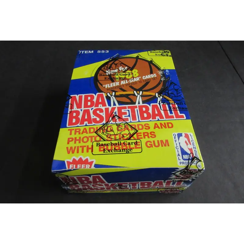 1988/89 Fleer Basketball Unopened Wax Box (FASC)