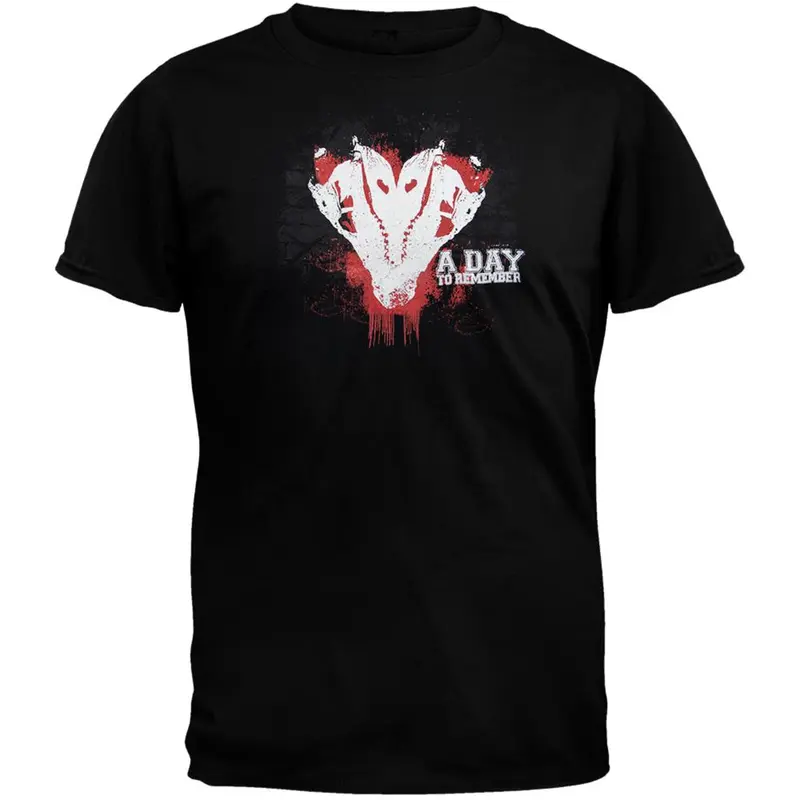 A Day To Remember - Gator Heart T-Shirt