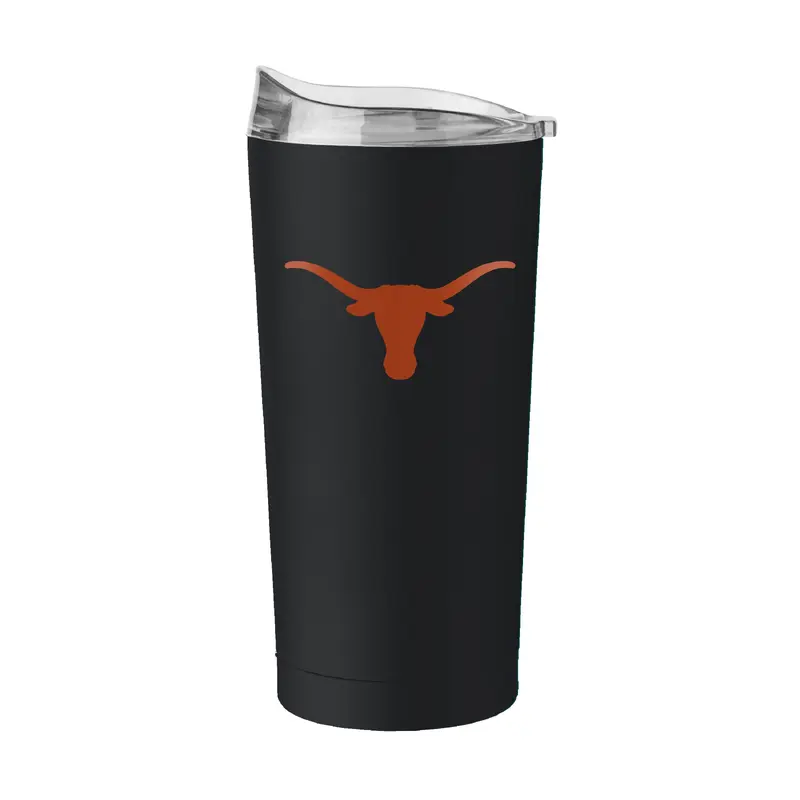 Texas Black 20oz Flipside Powder Coat Tumbler
