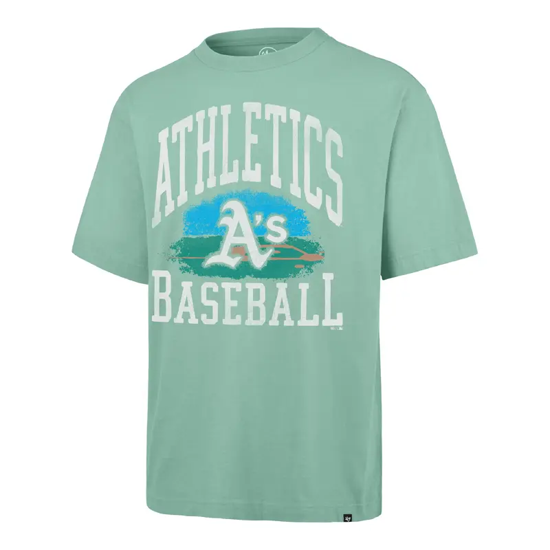ATHLETICS BASEBALL CLOUDFIELD MONTAUK '47 FOUNDATION TEE