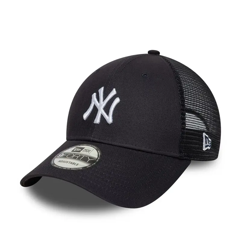 New York Yankees MLB Homefield Navy 9FORTY Trucker Adjustable Cap