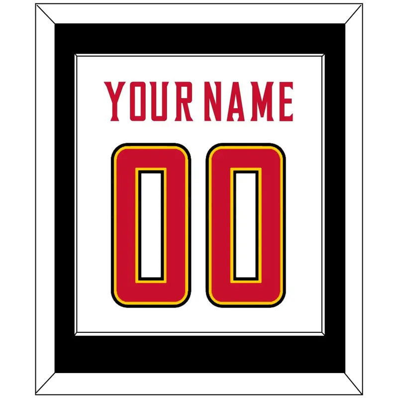 Maryland Basketball Name & Number - Home White (2013-2015) - Single Mat 2