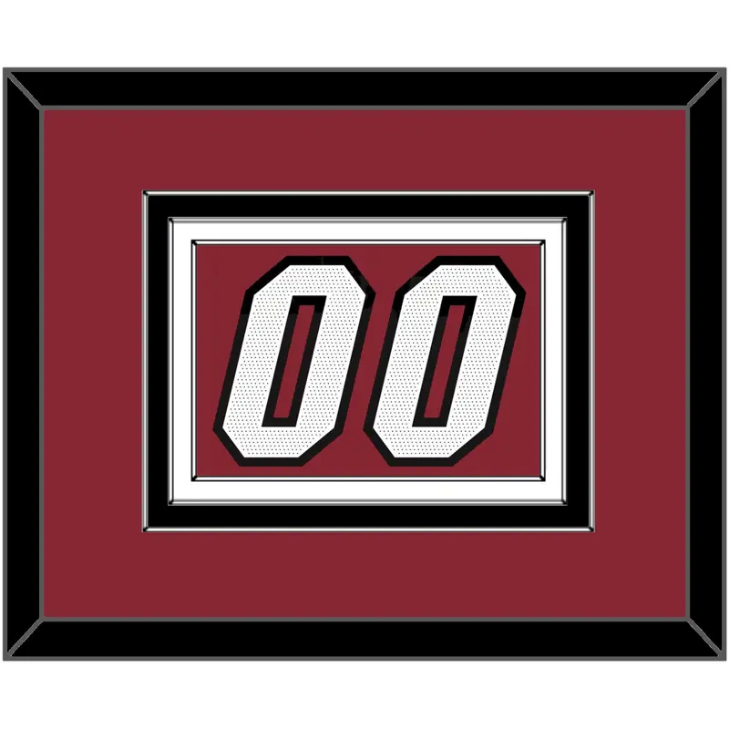 Miami Number - Red Statement - Triple Mat 4