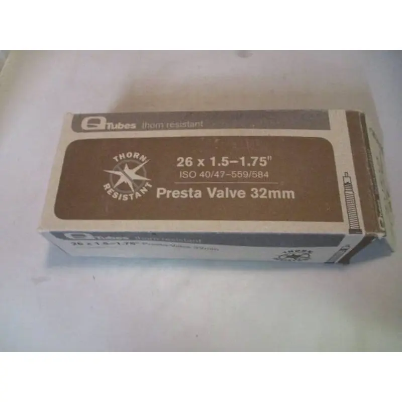 New Qtubes 26 x 1.5-1.75" PV Thorn Resistant Tube