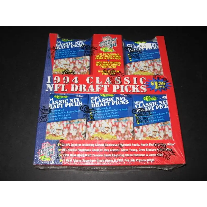 1994 Classic NFL Draft Picks Football Box (Magazine)