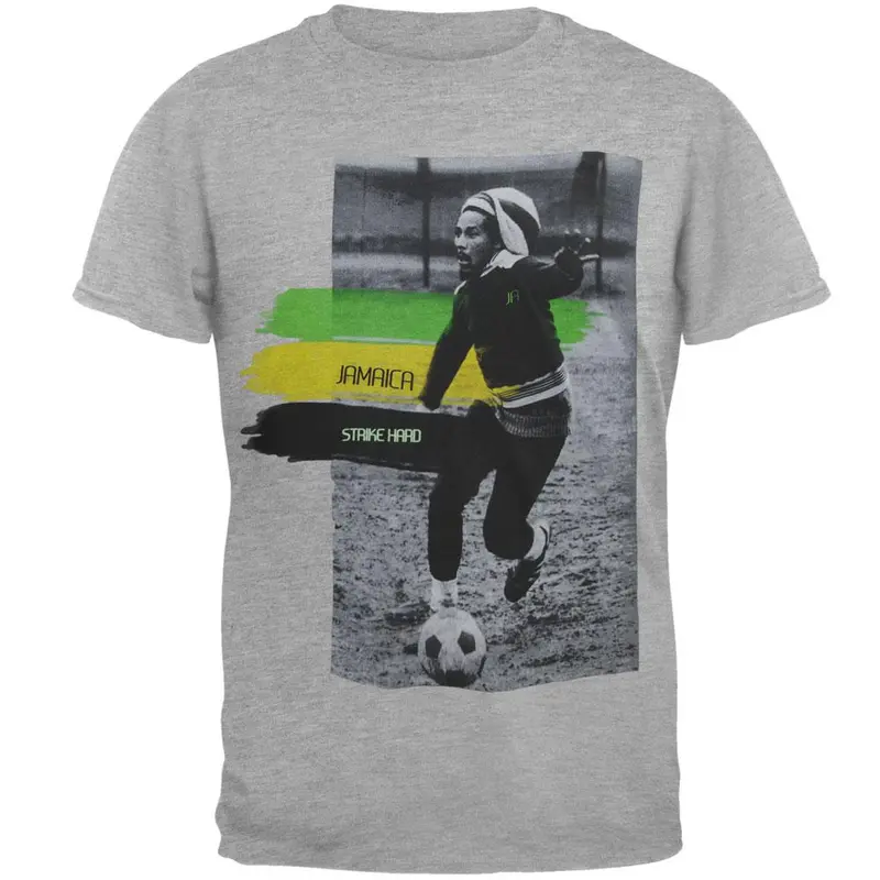 Bob Marley - Jamaica Strike Hard Mens T Shirt