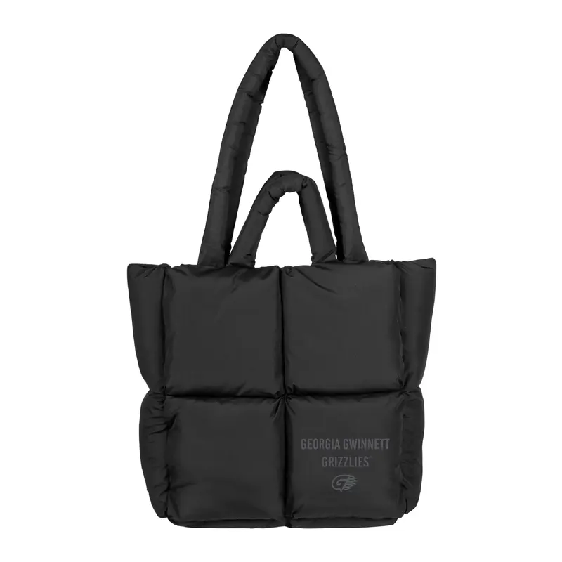 Georgia Gwinnett College Black Puff Tote