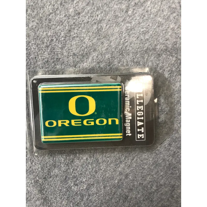 Green Oregon Ducks Magnet